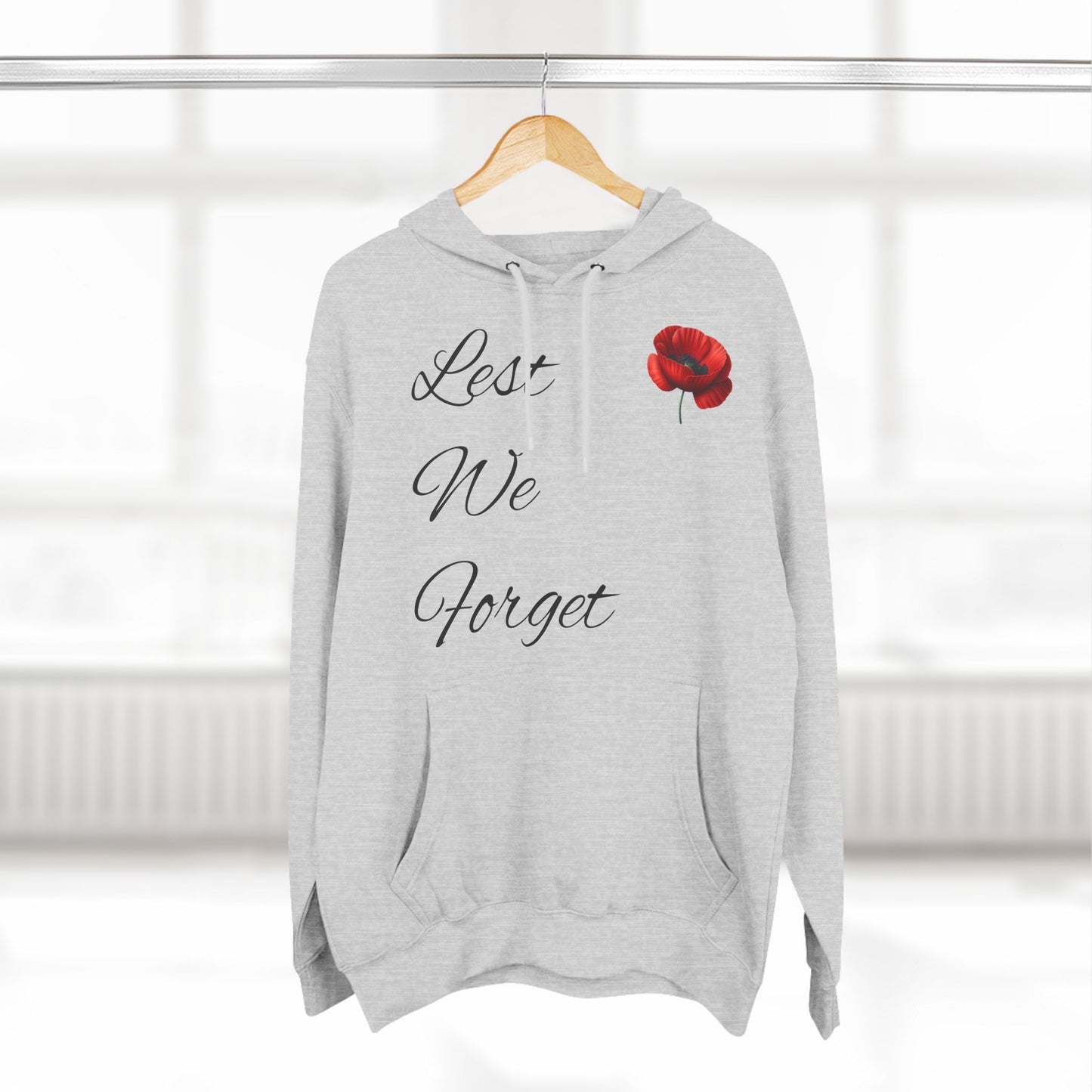 Lest We Forget - Remembrance Day Hoodie