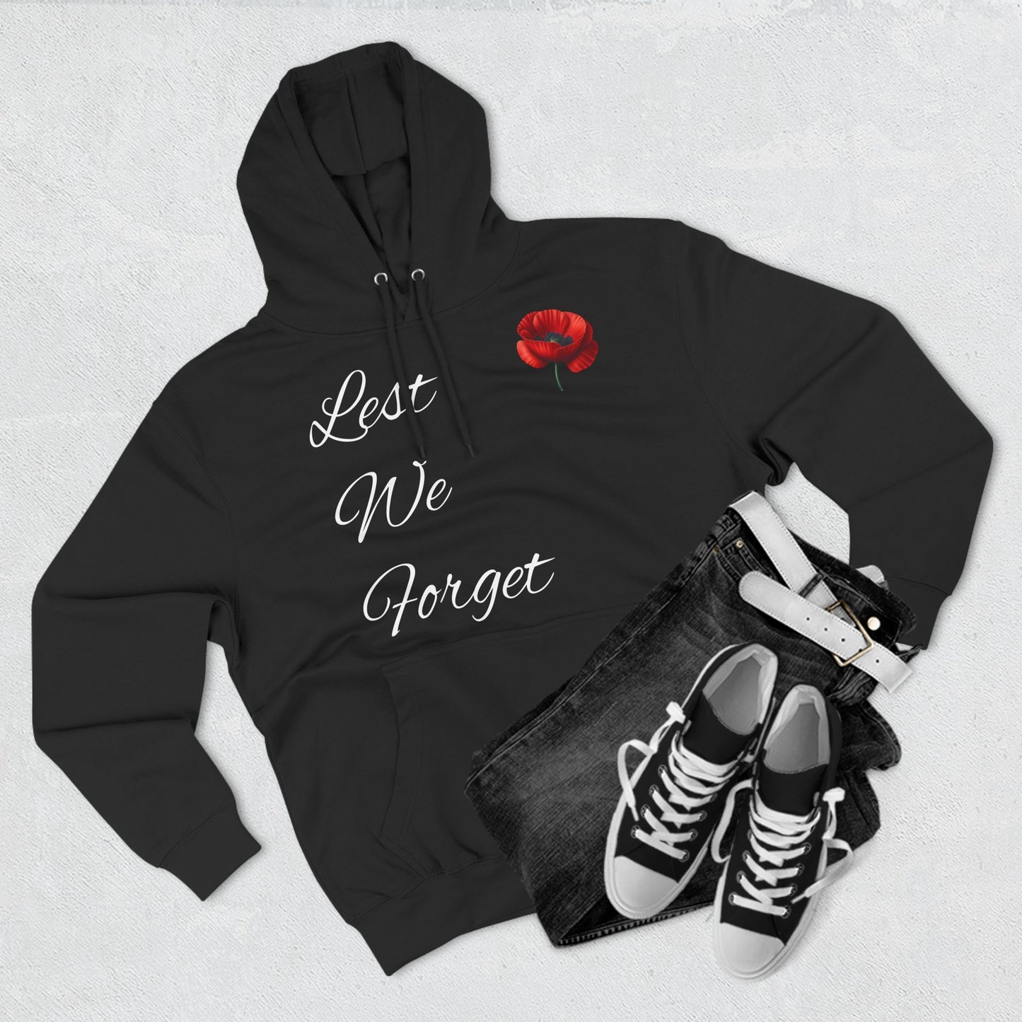 Lest We Forget - Remembrance Day Hoodie