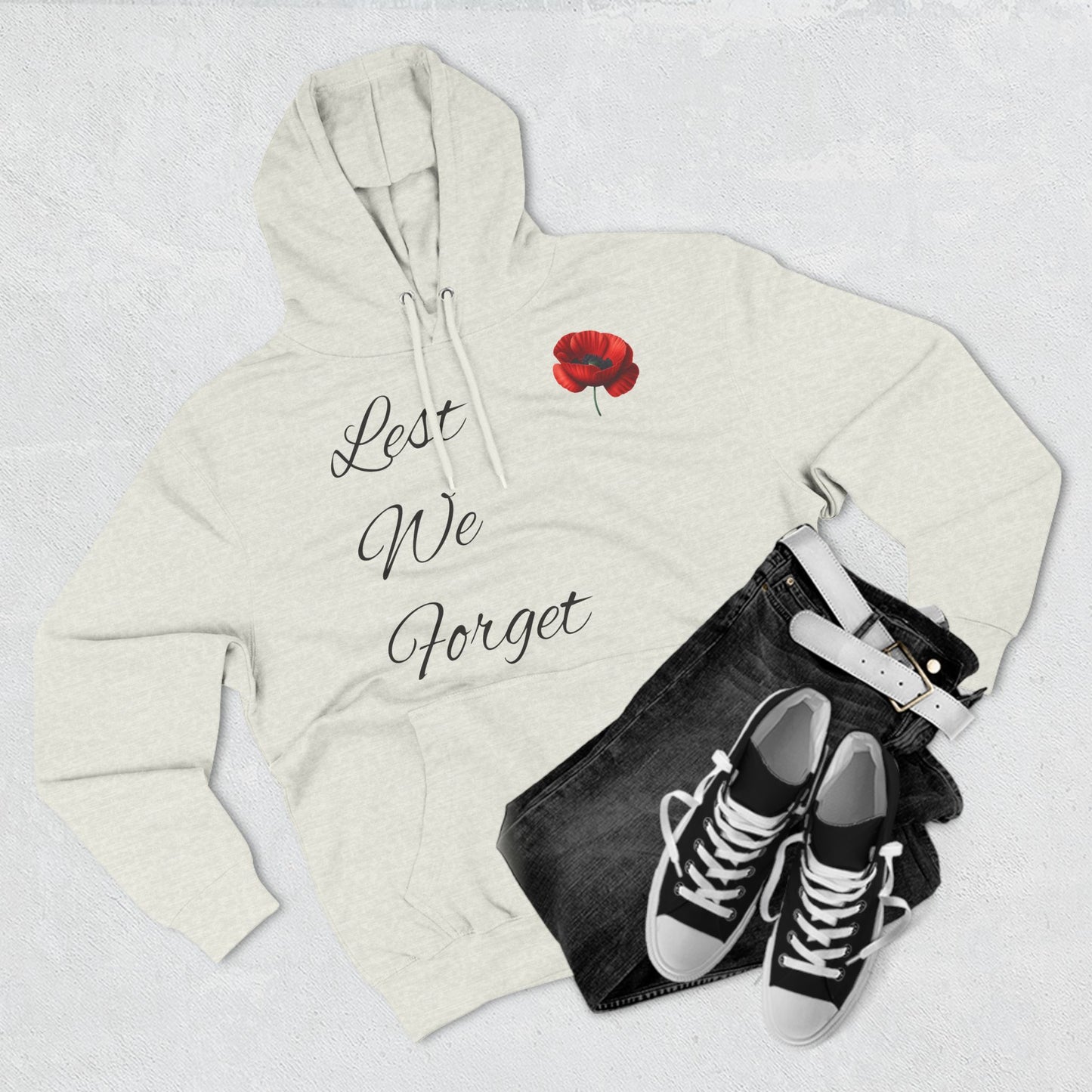 Lest We Forget - Remembrance Day Hoodie