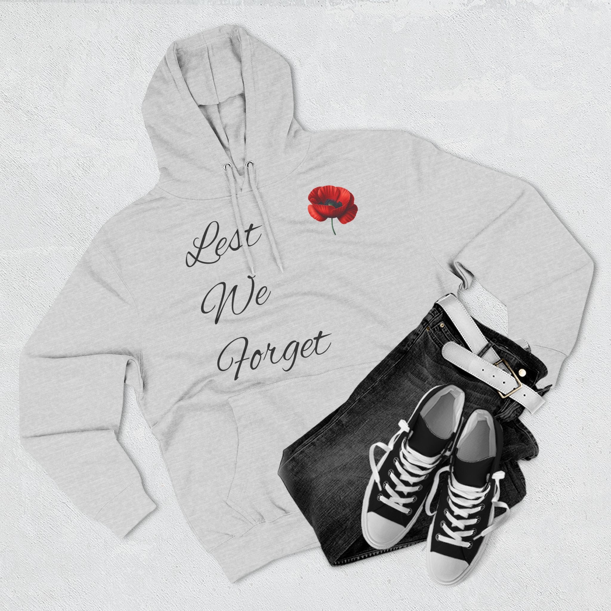 Lest We Forget - Remembrance Day Hoodie