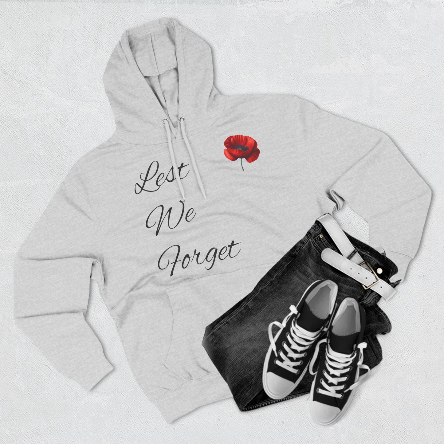 Lest We Forget - Remembrance Day Hoodie