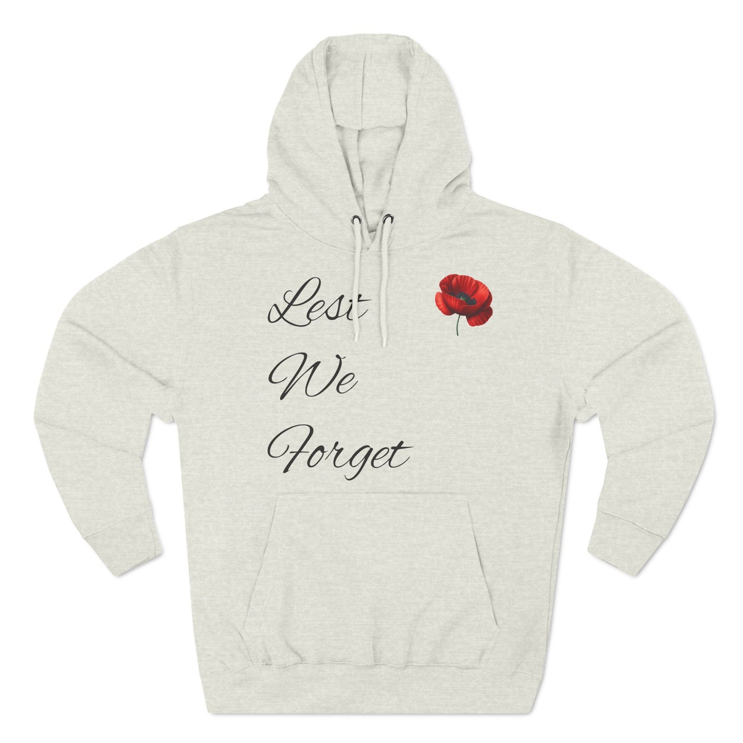 Lest We Forget - Remembrance Day Hoodie