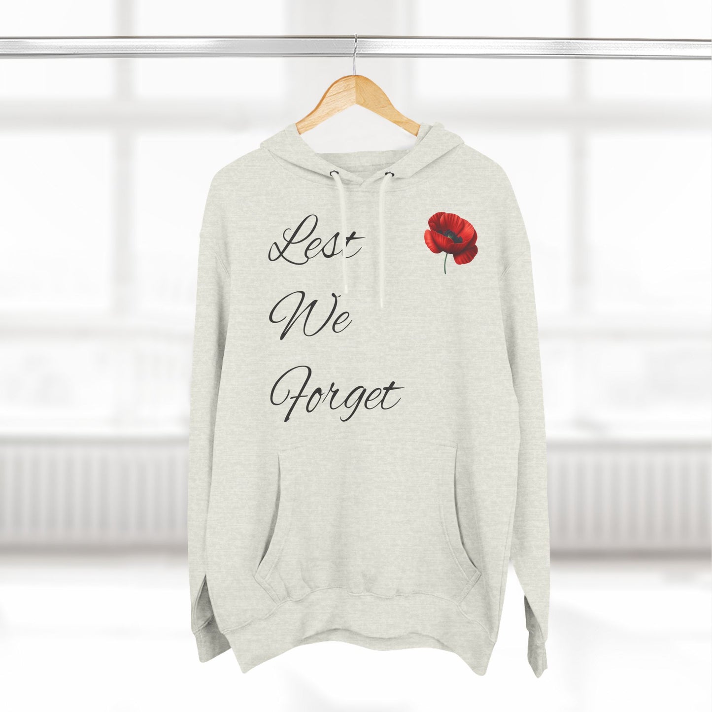 Lest We Forget - Remembrance Day Hoodie