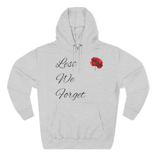 Lest We Forget - Remembrance Day Hoodie