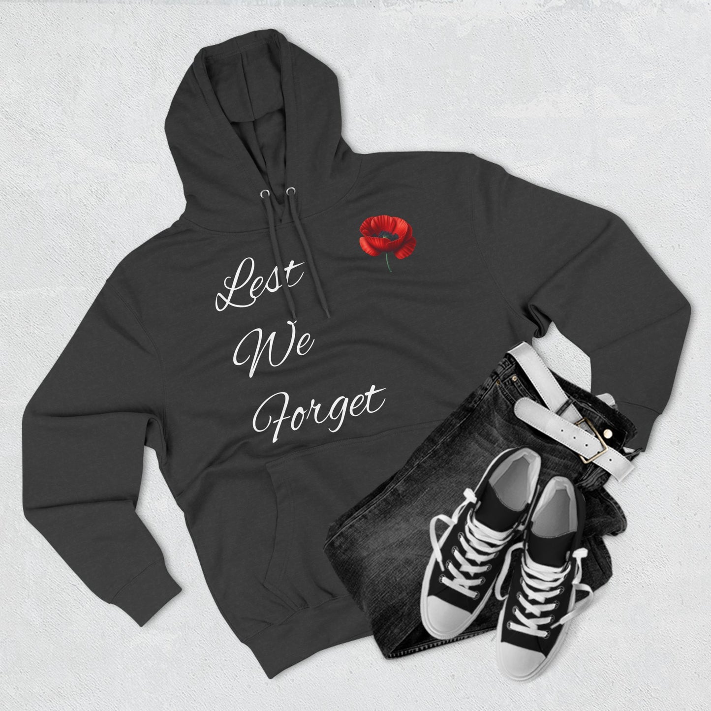 Lest We Forget - Remembrance Day Hoodie